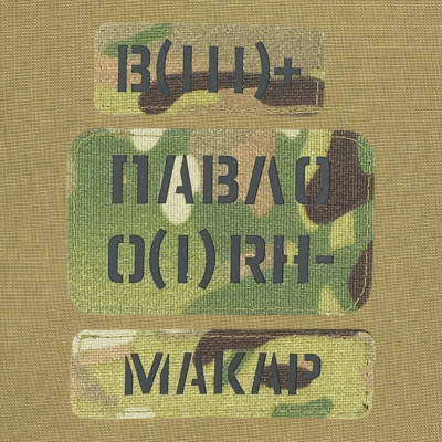 Планка-позивний Мультикам з кордури на липучці