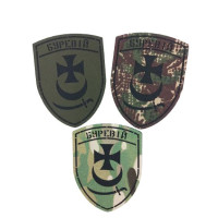Chevron «Assault brigade "BUREVIY» with an inscription