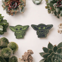 Chevron «Baby Yoda (Grogu)» laser cut