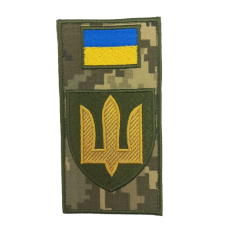 Шеврон-заглушка Сухопутные войска олива