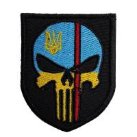 Шеврон « Череп »  75x50 мм