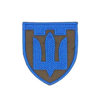 Шеврон « Тризуб тер.оборони »  80x68 мм