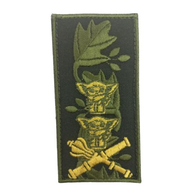 Baby Yoda's humorous shoulder straps