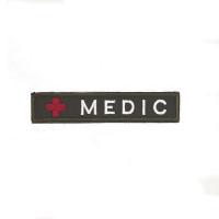 Ідентифікатор « MEDIC »  на оливі , розмір 125x25мм