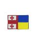 Шеврон « Прапор Україна-Грузія »