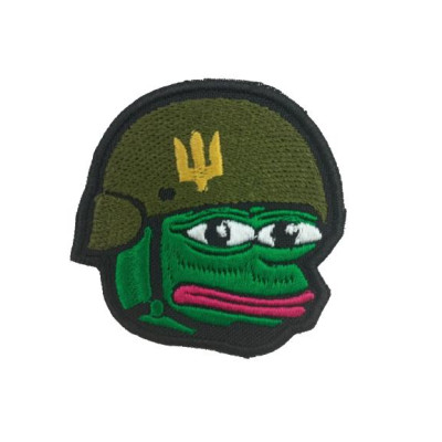 Шеврон  «Пепе Воїн ЗСУ»